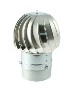 Skorstenssnurra 160 aluminium