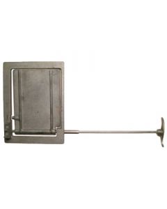 Rökgasspjäll 225x150mm