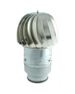 Skorstenssnurra 150 aluminium